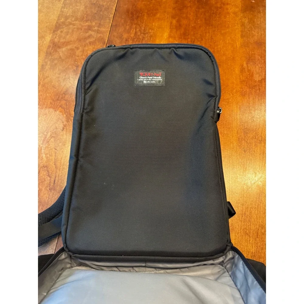Tumi Backpack Mens OS Black T-Pass Business Class Brief Pack Ballistic Nylon